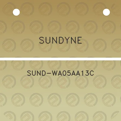 sundyne-sund-wa05aa13c