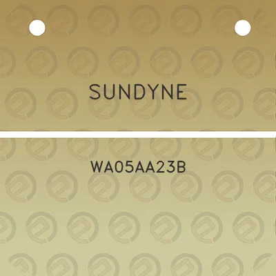 sundyne-wa05aa23b