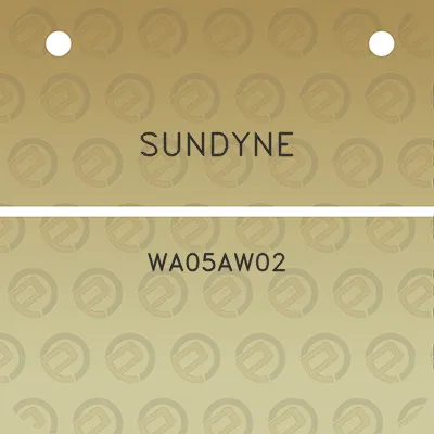 sundyne-wa05aw02