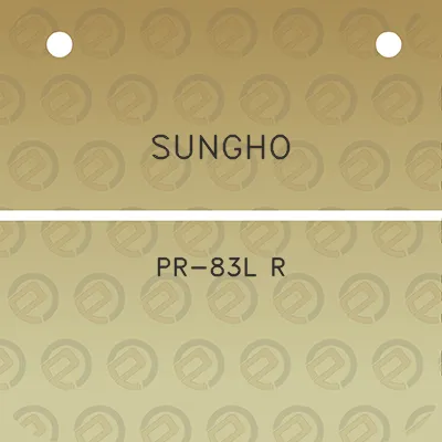 sungho-pr-83l-r