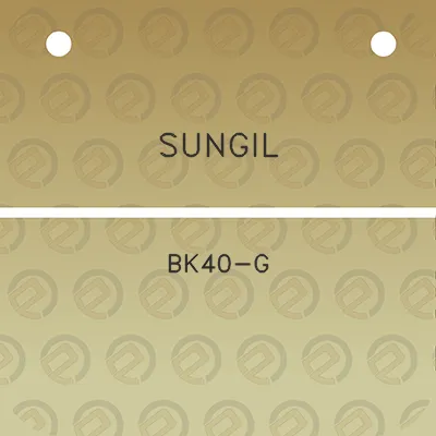 sungil-bk40-g