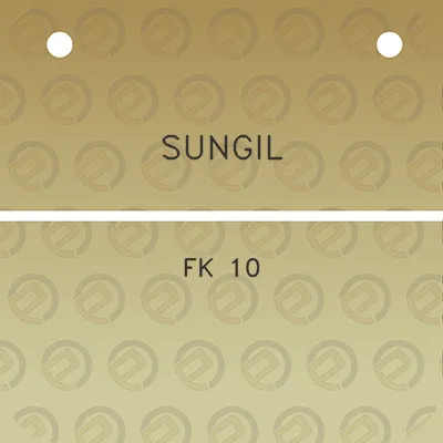 sungil-fk-10