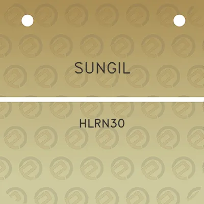 sungil-hlrn30