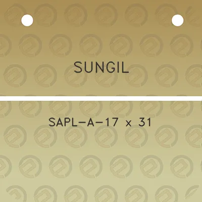 sungil-sapl-a-17-x-31