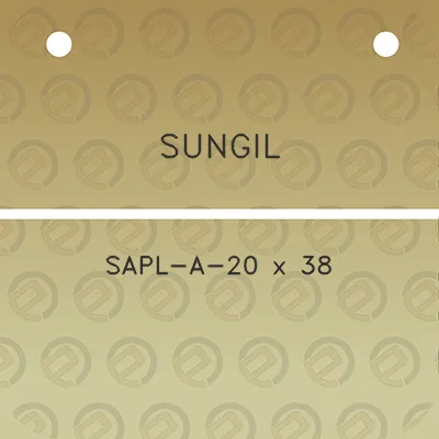 sungil-sapl-a-20-x-38