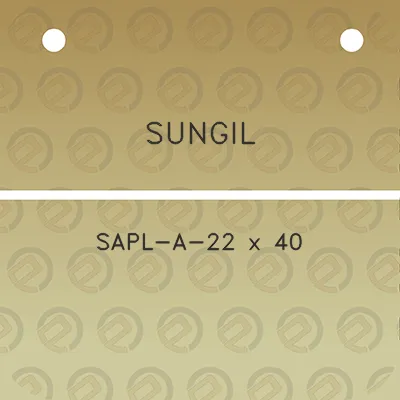 sungil-sapl-a-22-x-40