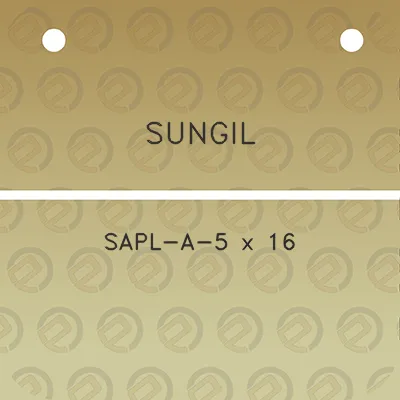 sungil-sapl-a-5-x-16