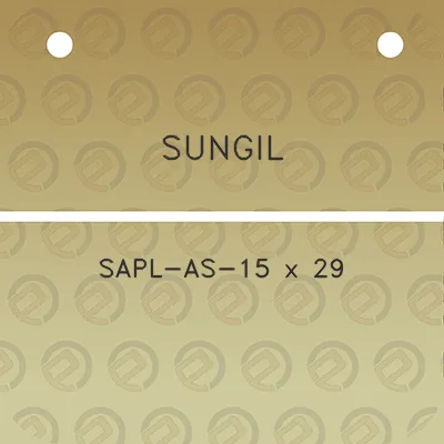 sungil-sapl-as-15-x-29