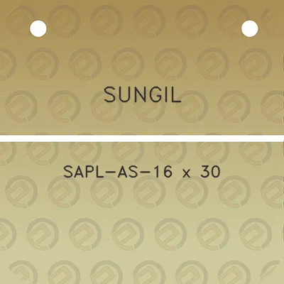 sungil-sapl-as-16-x-30