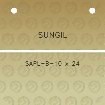 sungil-sapl-b-10-x-24