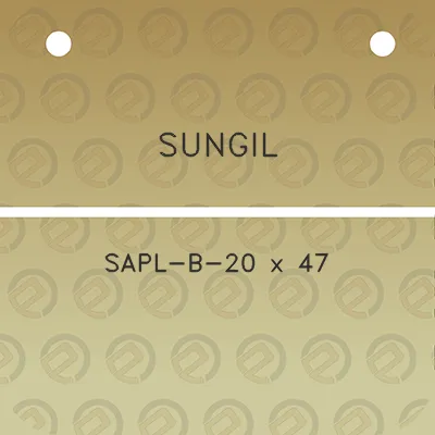 sungil-sapl-b-20-x-47