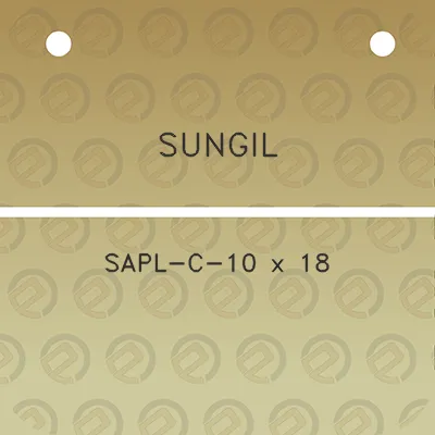 sungil-sapl-c-10-x-18