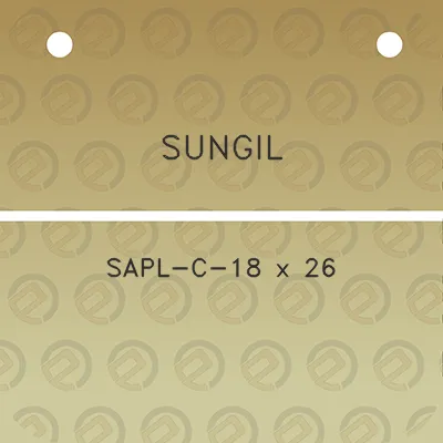 sungil-sapl-c-18-x-26