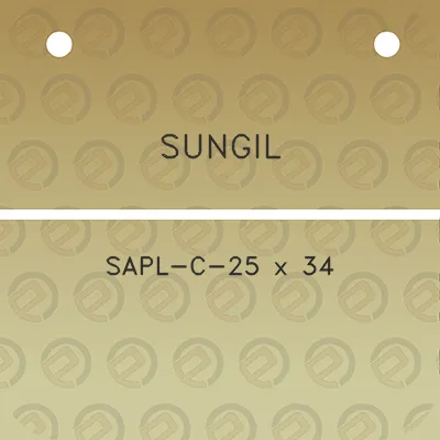 sungil-sapl-c-25-x-34