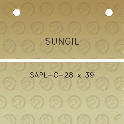 sungil-sapl-c-28-x-39