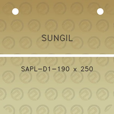 sungil-sapl-d1-190-x-250