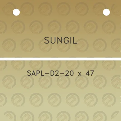 sungil-sapl-d2-20-x-47