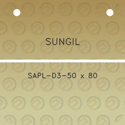 sungil-sapl-d3-50-x-80