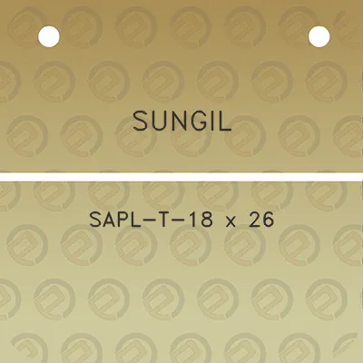 sungil-sapl-t-18-x-26