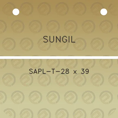 sungil-sapl-t-28-x-39