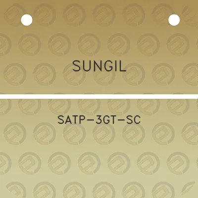 sungil-satp-3gt-sc