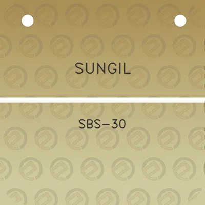 sungil-sbs-30