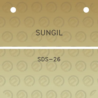 sungil-sds-26