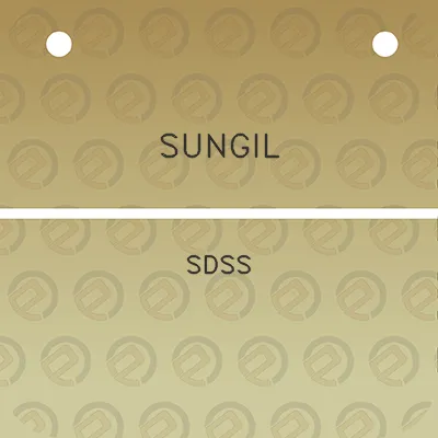 sungil-sdss