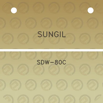 sungil-sdw-80c