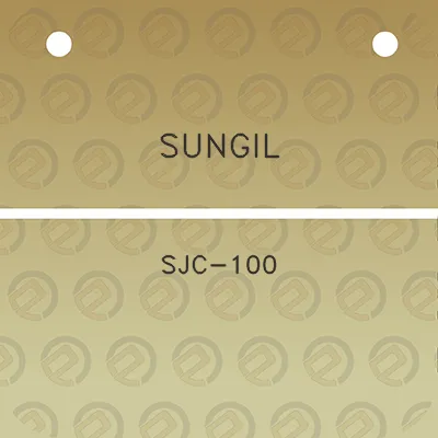 sungil-sjc-100