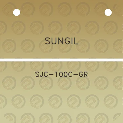 sungil-sjc-100c-gr