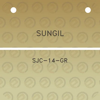 sungil-sjc-14-gr