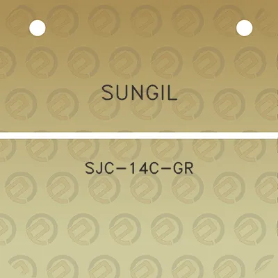 sungil-sjc-14c-gr