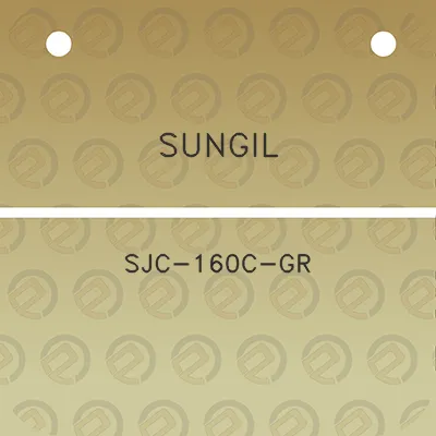 sungil-sjc-160c-gr