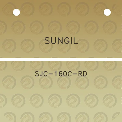 sungil-sjc-160c-rd