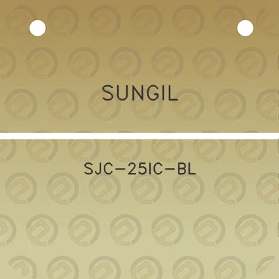 sungil-sjc-25ic-bl