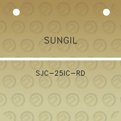 sungil-sjc-25ic-rd