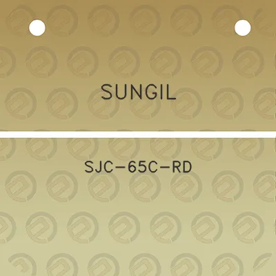 sungil-sjc-65c-rd