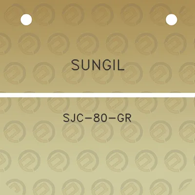 sungil-sjc-80-gr