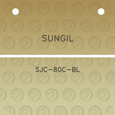 sungil-sjc-80c-bl