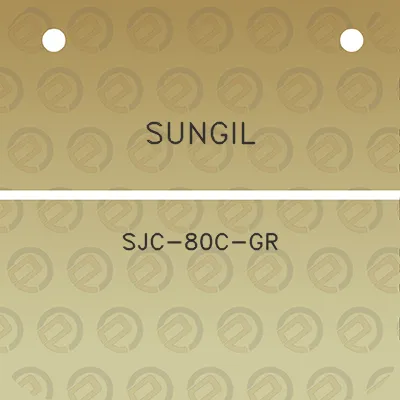 sungil-sjc-80c-gr