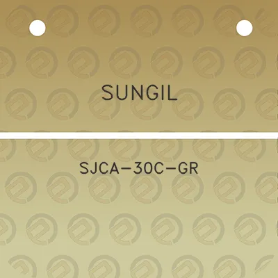 sungil-sjca-30c-gr