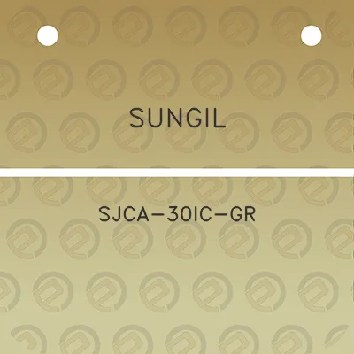 sungil-sjca-30ic-gr