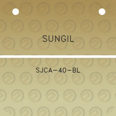 sungil-sjca-40-bl