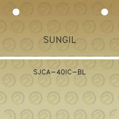 sungil-sjca-40ic-bl