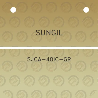 sungil-sjca-40ic-gr