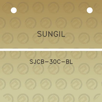 sungil-sjcb-30c-bl