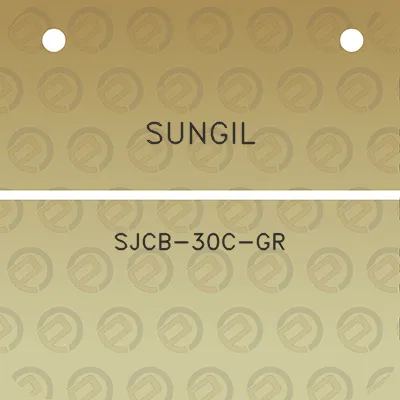 sungil-sjcb-30c-gr