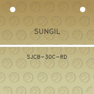 sungil-sjcb-30c-rd