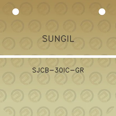 sungil-sjcb-30ic-gr